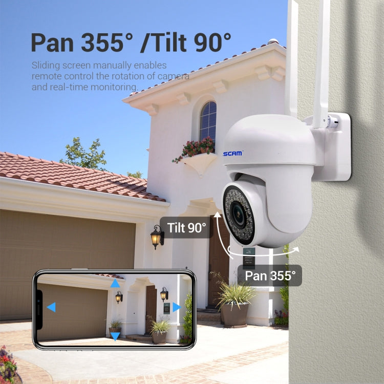 ESCAM PVR007 3MP Smart HD WiFi Camera Support Full Color Night Vision / Motion Detection / Sound Alarm / TF Card, PVR007 ESCAM PVR007 3MP Smart HD WiFi Camera Support Full Color Night Vision / Motion Detection / Sound Alarm / TF Card, PVR007